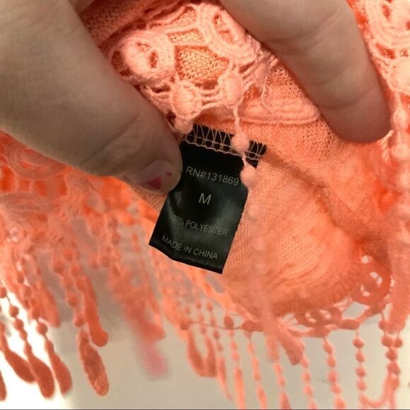 Inspired hearts fringe tassel strapped back - Picture 3 of 5